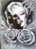 Marilyn Monroe.Tattoo.Design