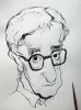 Woody Allen karikatúra
